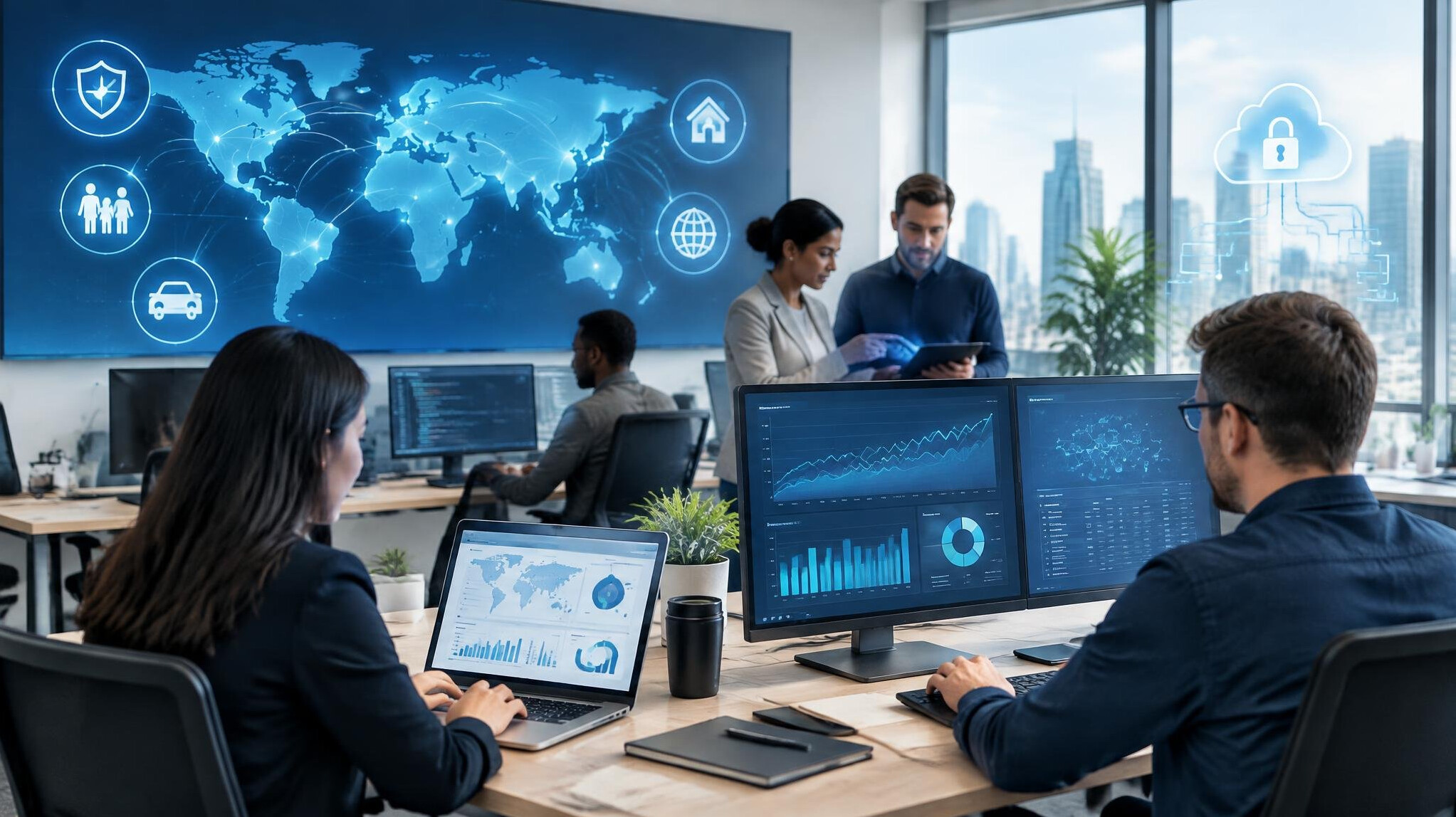 global insurance digital transformation